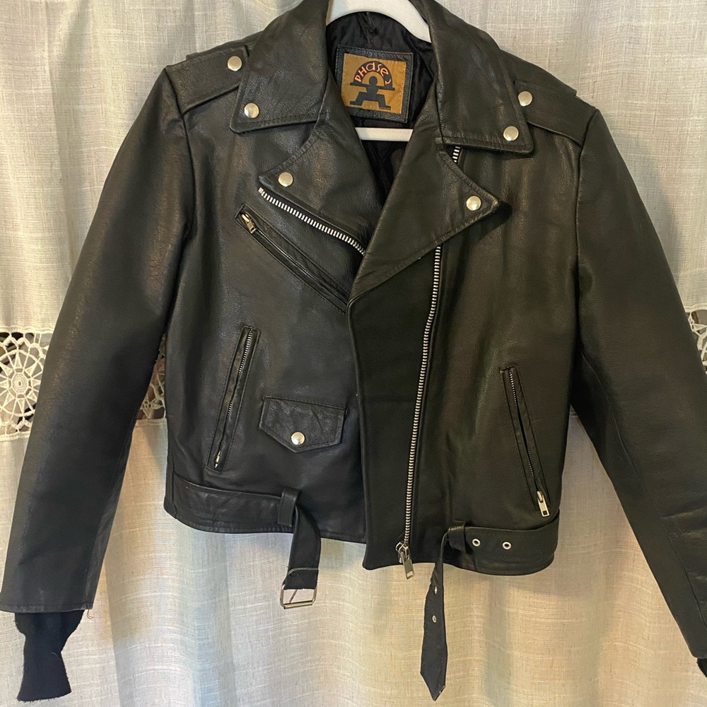 Vintage leather jacket
